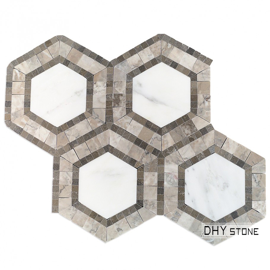 270-317mm-brown-hexagon-stone-mosaics-tiles (6)