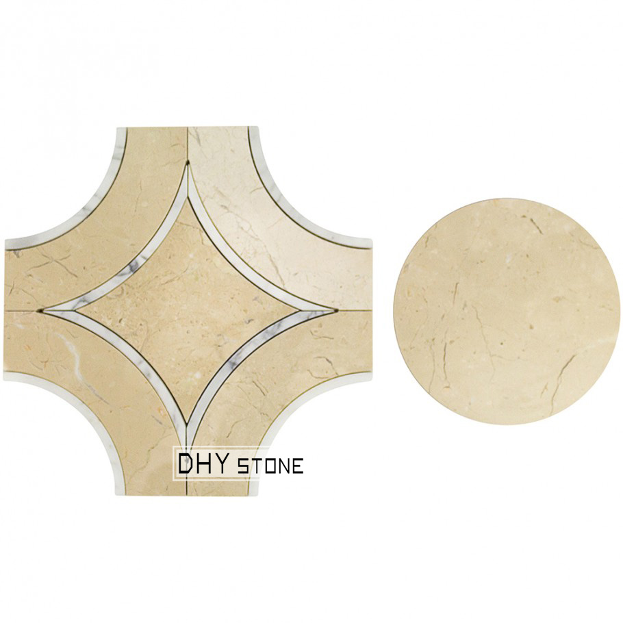 300-300mm-round-decorative-pattern-beige-stone-mosaics-tiles (9)
