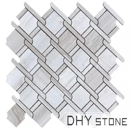 300-320mm-grey-Basket-weave-pattern-marble-mosaic-tile (3)