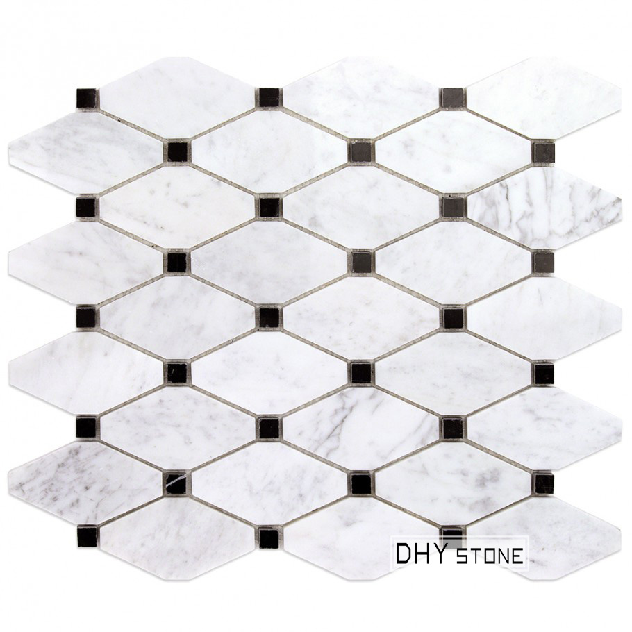 300-330mm-octagon-white-stone-mosaic-tiles-