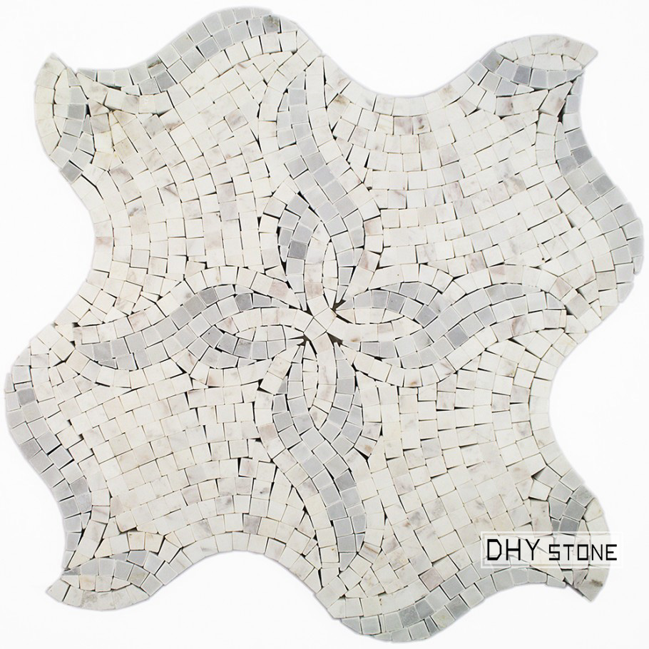 305-305mm-Flora-pattern-white-stone-mosaics-