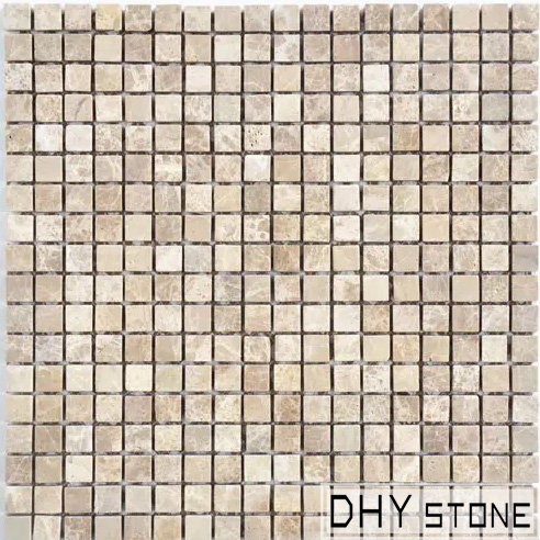 305-305mm-brown-Honed-finish-square-stone-mosaic-tile (1)