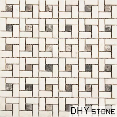 305-305mm-brown-pinwheel-Honed-finish-stone-mosaic-tile (1)