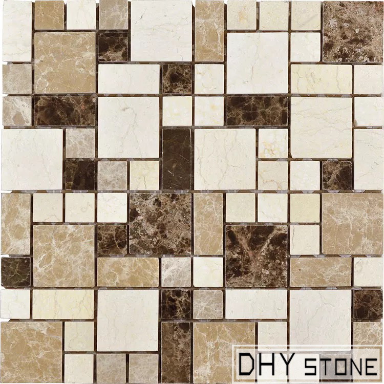 305-305mm-brown-random-square-polished-finish-stone-mosaic-tile (1)