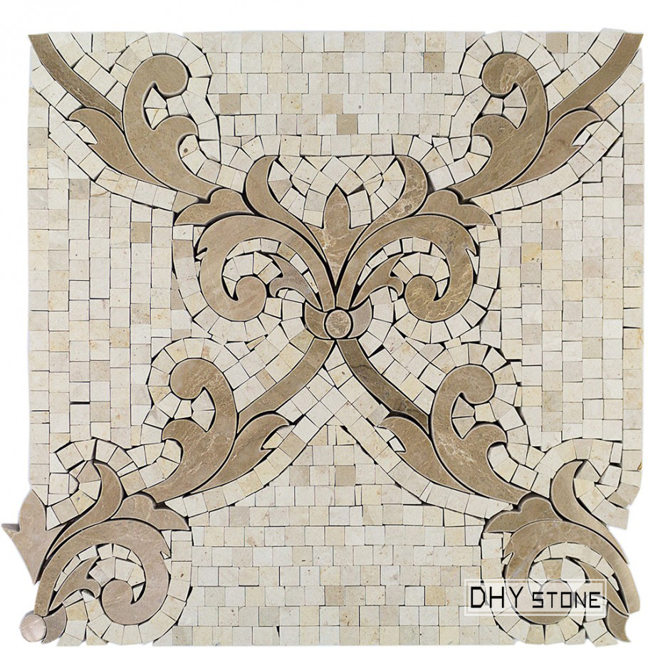 305-305mm-leaf-pattern-beige-stone-mosaic-