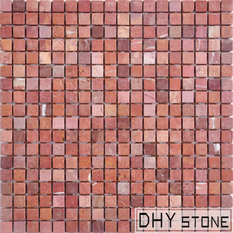 305-305mm-red-Honed-finish-square-stone-mosaic-tile (1)