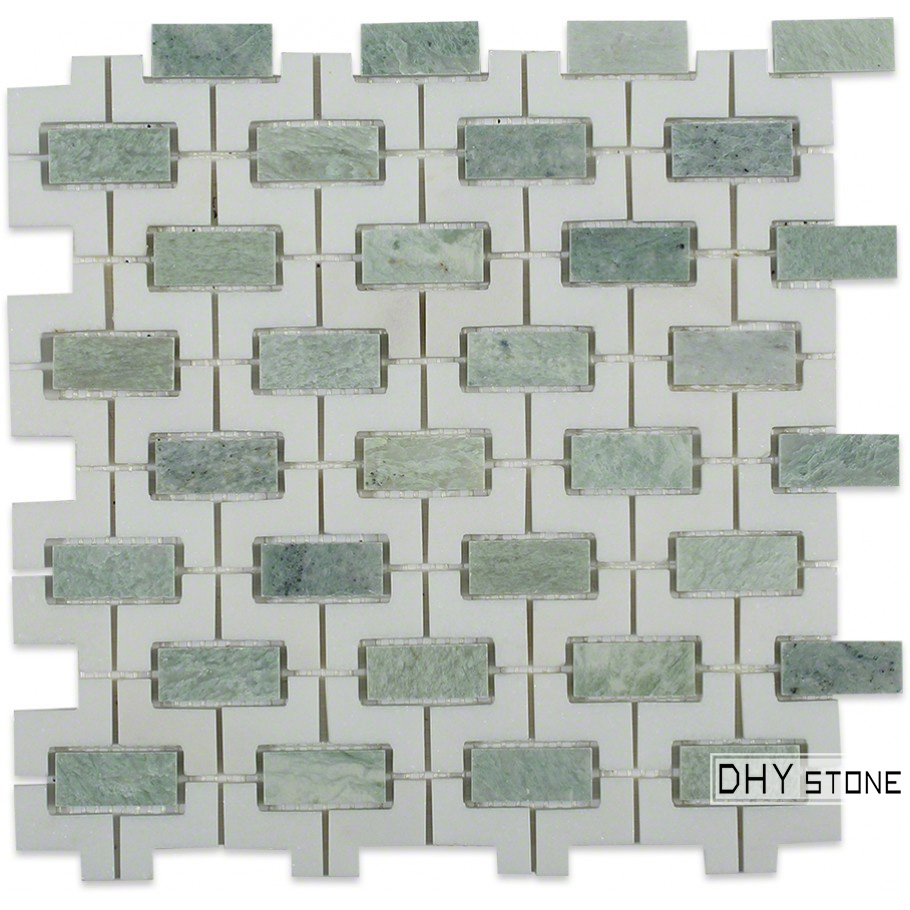 305-305mm-trelis-green-and-white-stone-mosaics-tiles