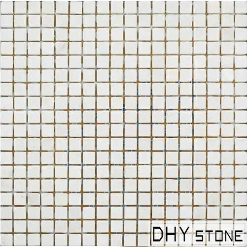 305-305mm-white-Honed-finish-square-stone-mosaic-tile (1)
