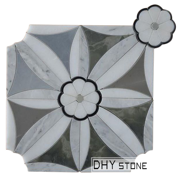 350-350mm-flower-design-white-grey-stone-tiles