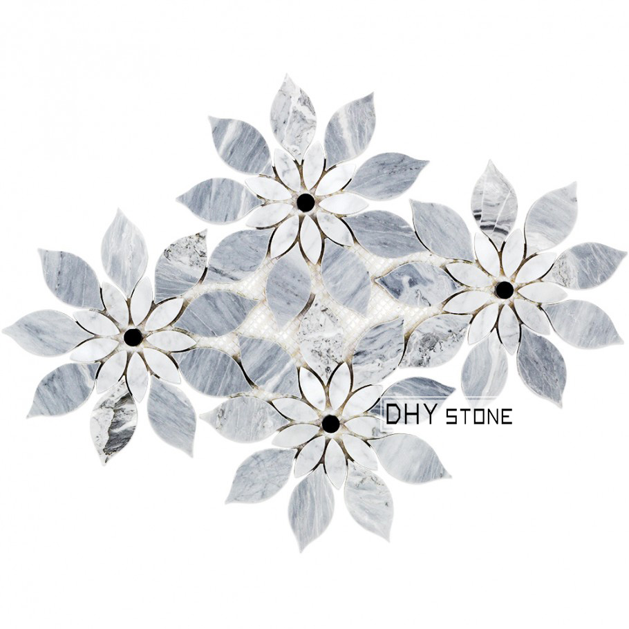 432-337mm-flower-shapes-grey-stone-mosaics-tiles (1)