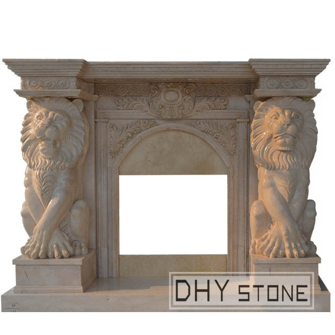 fireplace-royal-lion-marble-dhy-stone