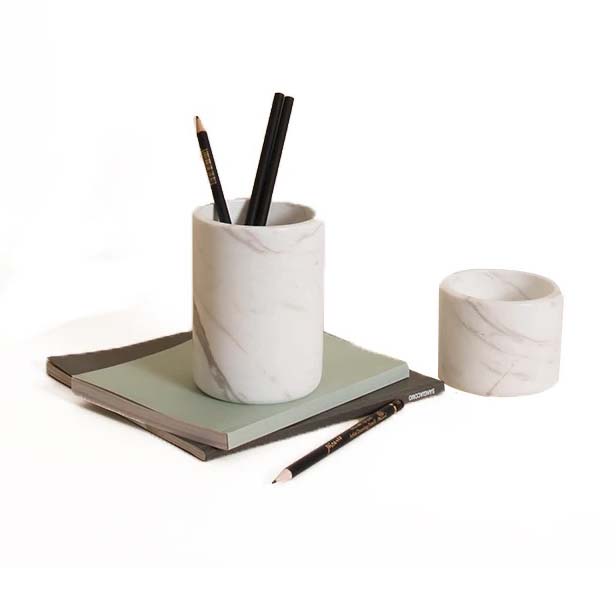 marble-pen-holder-penholder-pencil-vase-cup