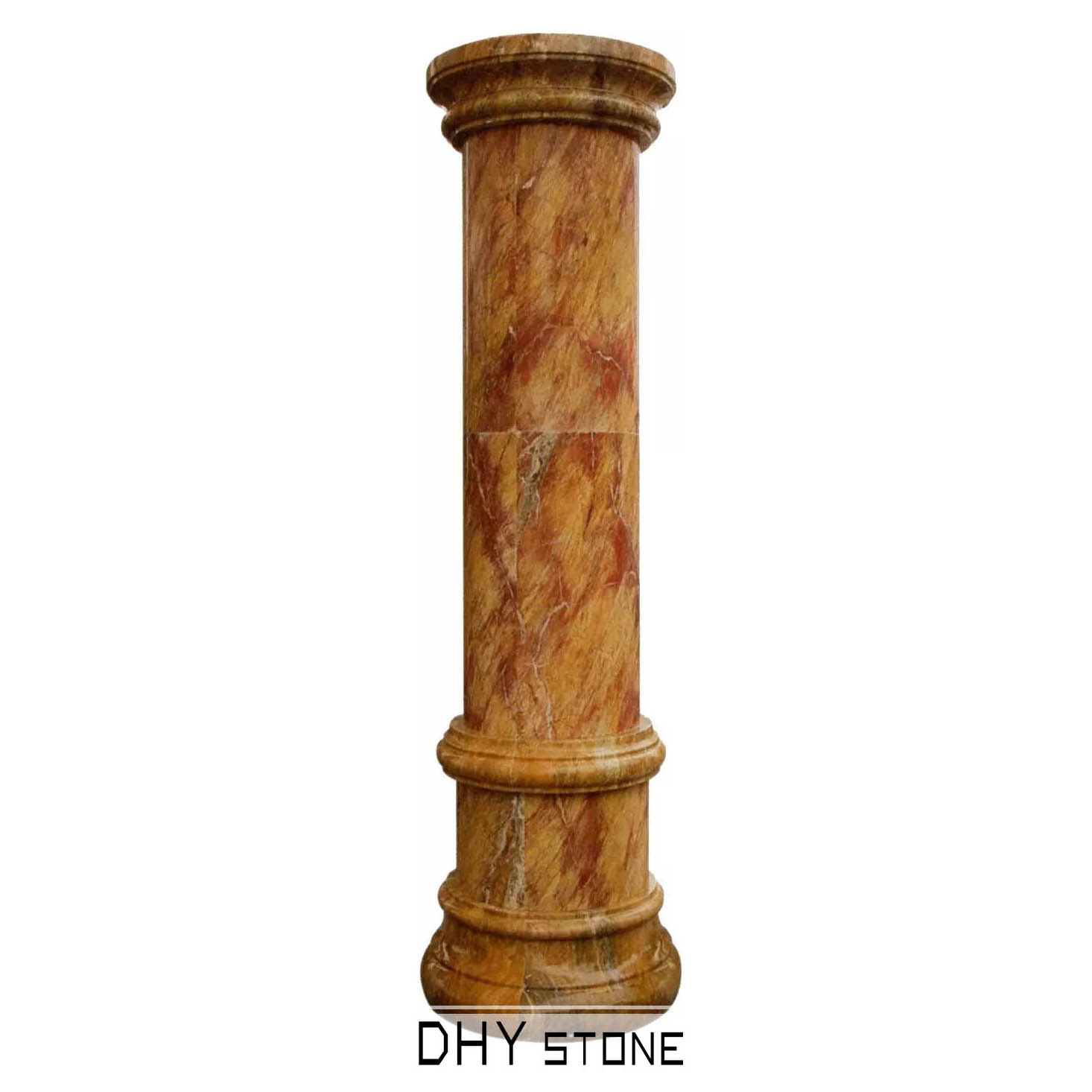 pillar-brown-marble