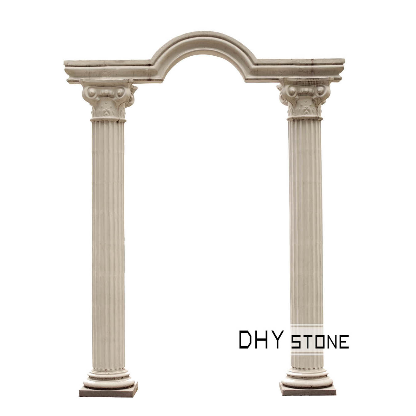 Columns and Arch isolated.