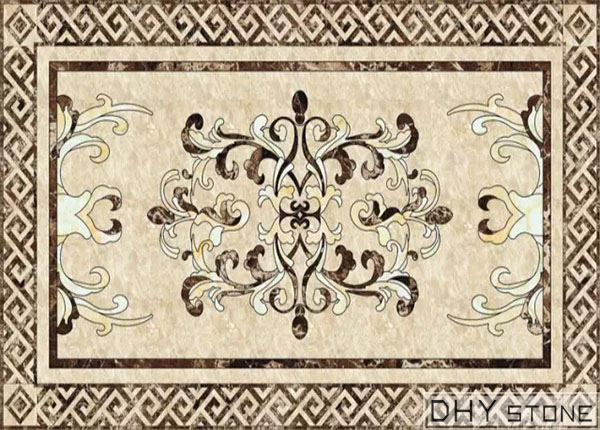 rectangle-floor-Medallions-backsplash-marble-stone-decor- (31)