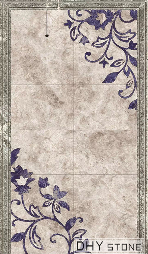 rectangle-floor-Medallions-backsplash-marble-stone-decor (4)