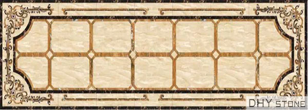 rectangle-floor-backsplash-Medallions-marble-stone-decor (14)