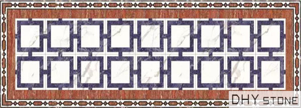 rectangle-floor-backsplash-Medallions-marble-stone-decor (5)
