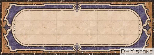 rectangle-floor-backsplash-Medallions-marble-stone-decor (7)