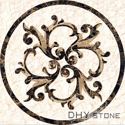 round-floor-Medallions-backsplash-marble-stone-decor (29)