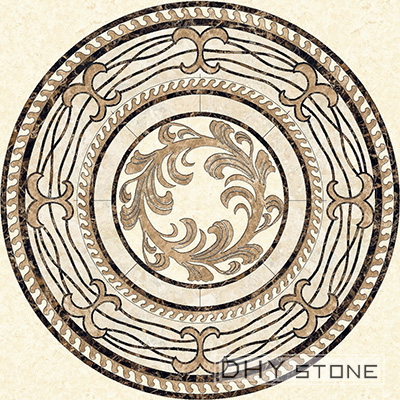 round-floor-Medallions-backsplash-marble-stone-decor (30)