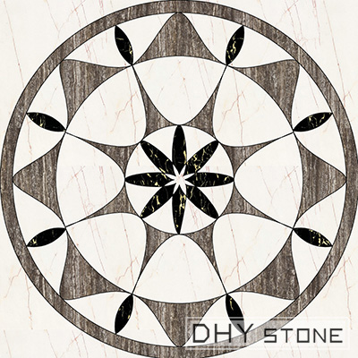 round-floor-Medallions-backsplash-marble-stone-decor (9)