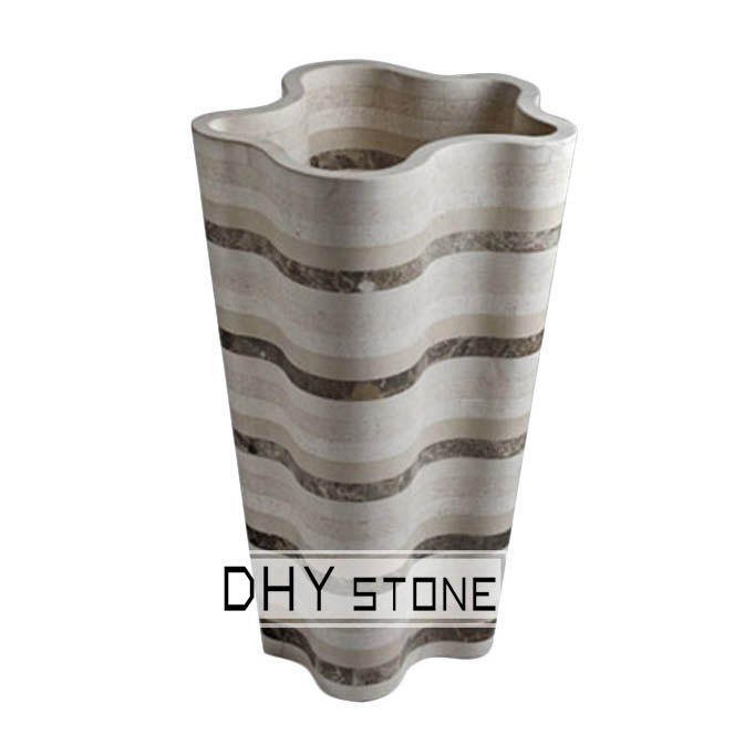 vessel-sink-basin-beige-granite-flower-shape-hanagata-dhy-stone