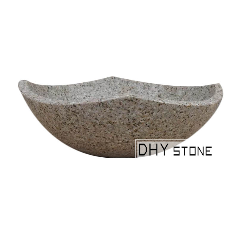 vessel-sink-basin-beige--granite-round-dhy-stone