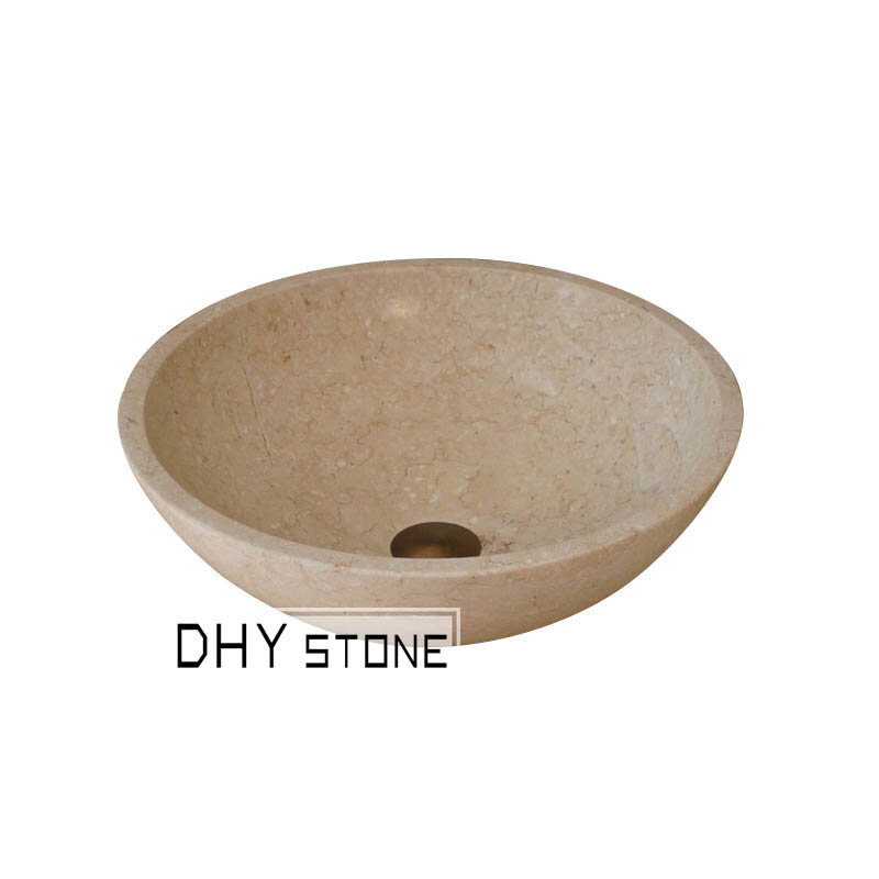 vessel-sink-basin-beige-marble-round-dhy-stone