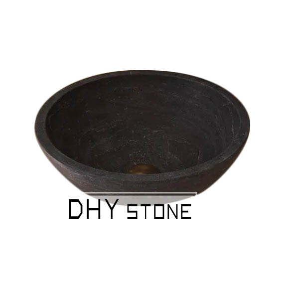 vessel-sink-basin-black--granite-honed-round-dhy-stone-