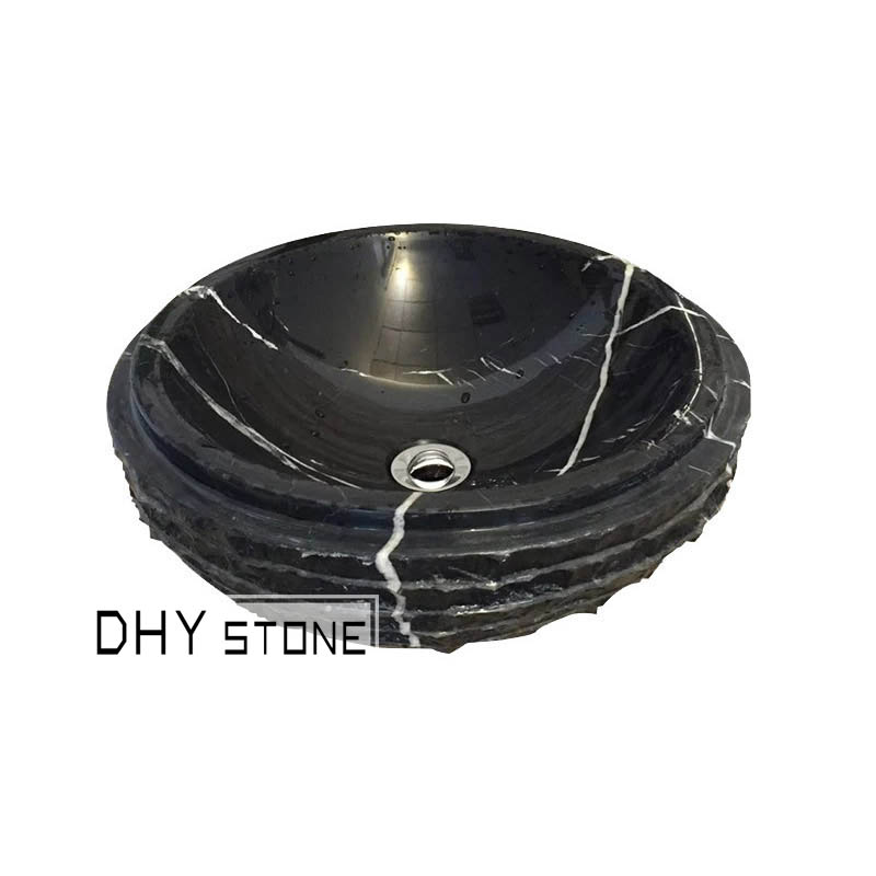 vessel-sink-basin-black-marble-chiseled-round-dhy-stone (2)