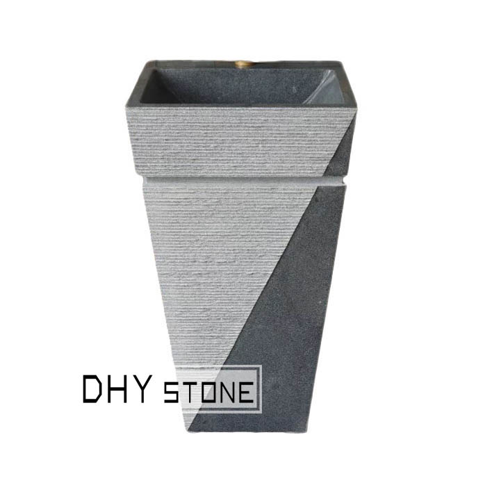 vessel-sink-basin-grey-granite-square-chiseled-honed-dhy-stone