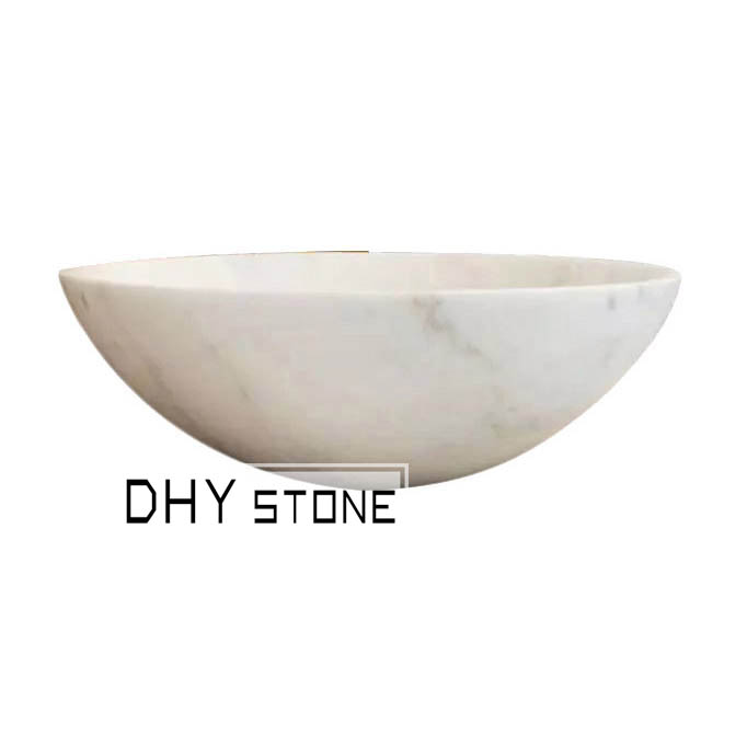 vessel-sink-basin-white-marble-round-dhy-stone