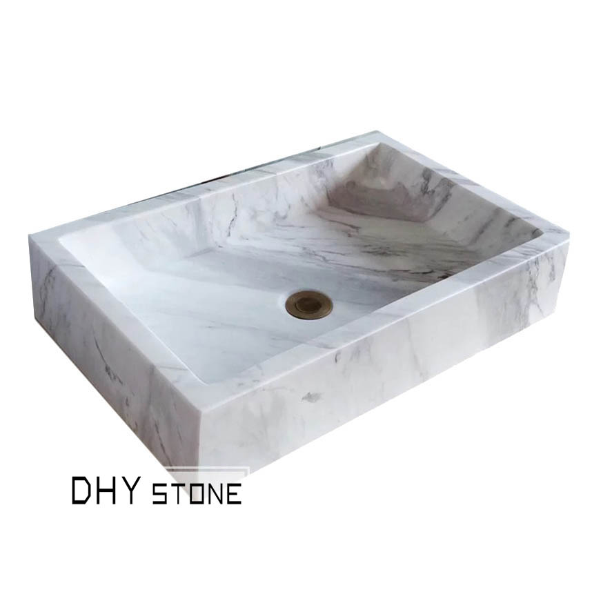 vessel-sink-basin-white-marble-square-polished-dhy-stone