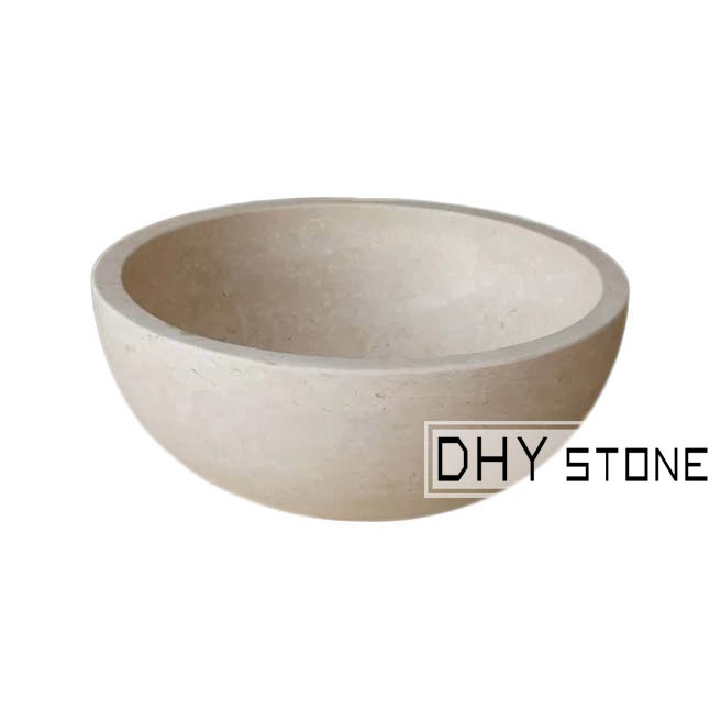 vessel-sink-beige-marble-round-dhy-stone