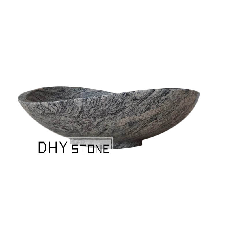 vessel-sink-grey-granite-boat-shape-dhy-stone