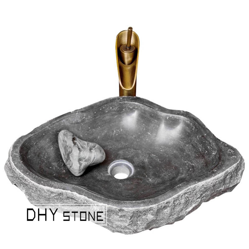 vessel-sink-irregular-grey-granite-bathroom-dhy-stone