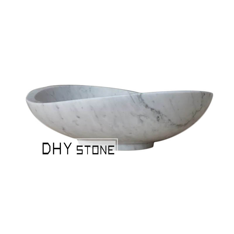 vessel-sink-white-marble-boat-shape-dhy-stone-